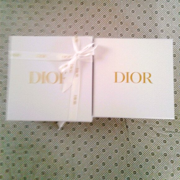 Dior -empty boxes included ribbon and tissue paper , 2 boxes for $20  NEW - Picture 2 of 4